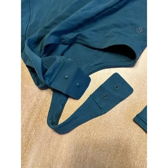 Lululemon Wundermost Ultra-Soft Nulu Turtleneck Bodysuit MEDIUM - Picture 5 of 7